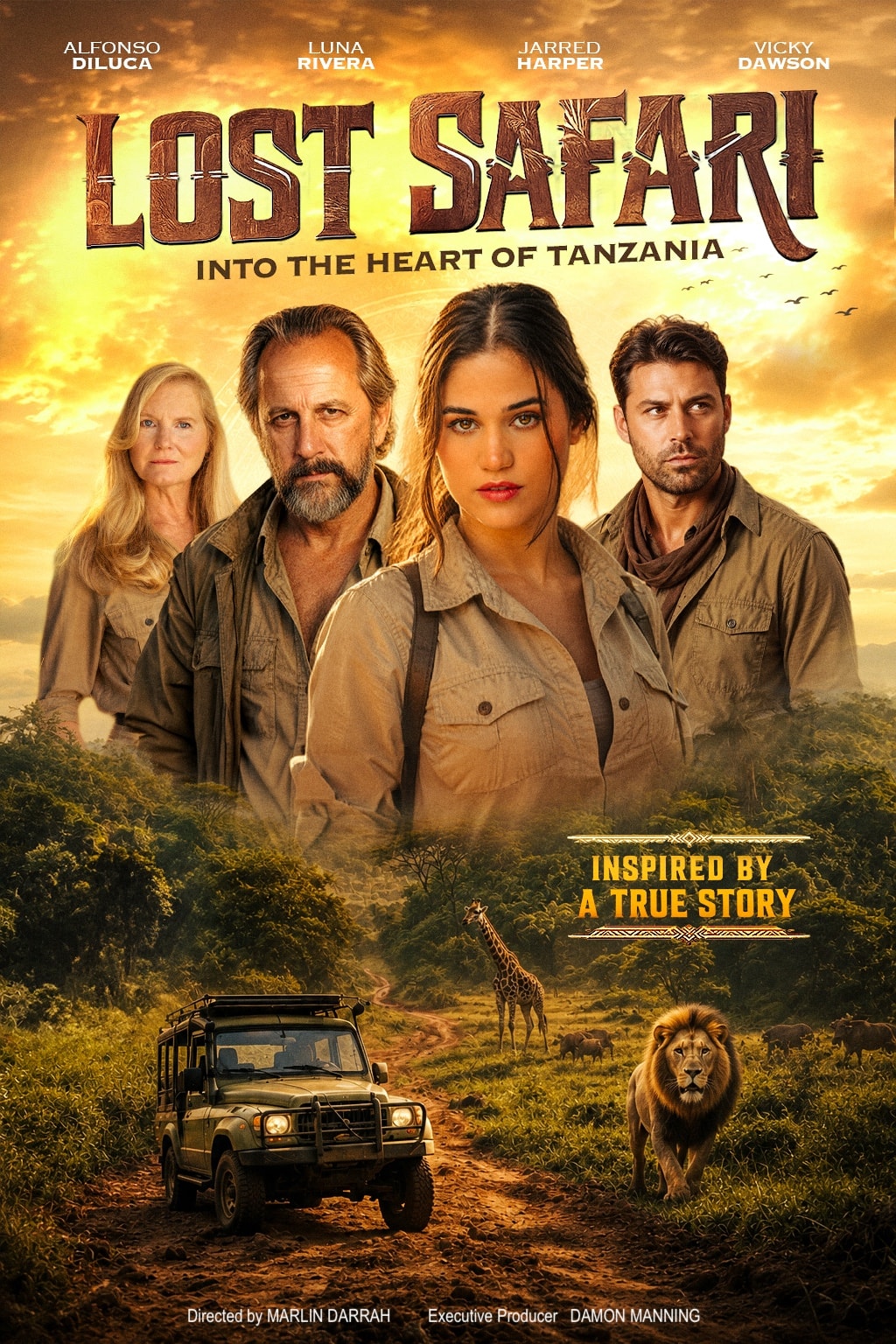 Lost Safari — Into the Heart of Tanzania — official movie poster
